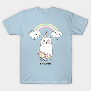 I believe in caticorn T-Shirt